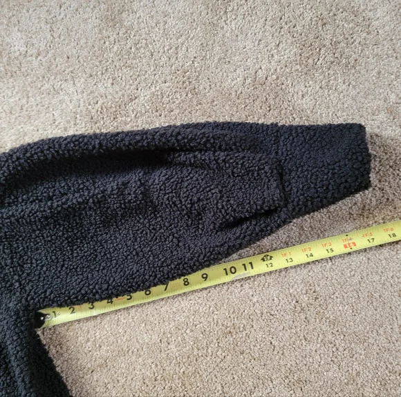 Express Black Cowl Neck Sweater with Textured Knit and Long Sleeves - Picture 9 of 14